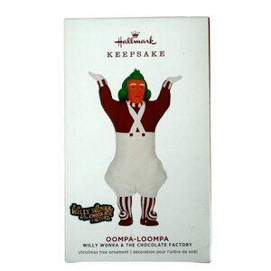 Hallmark Oompa Loompa Willy Wonka Chocolate Factory Keepsake Ornament 2019 NEW